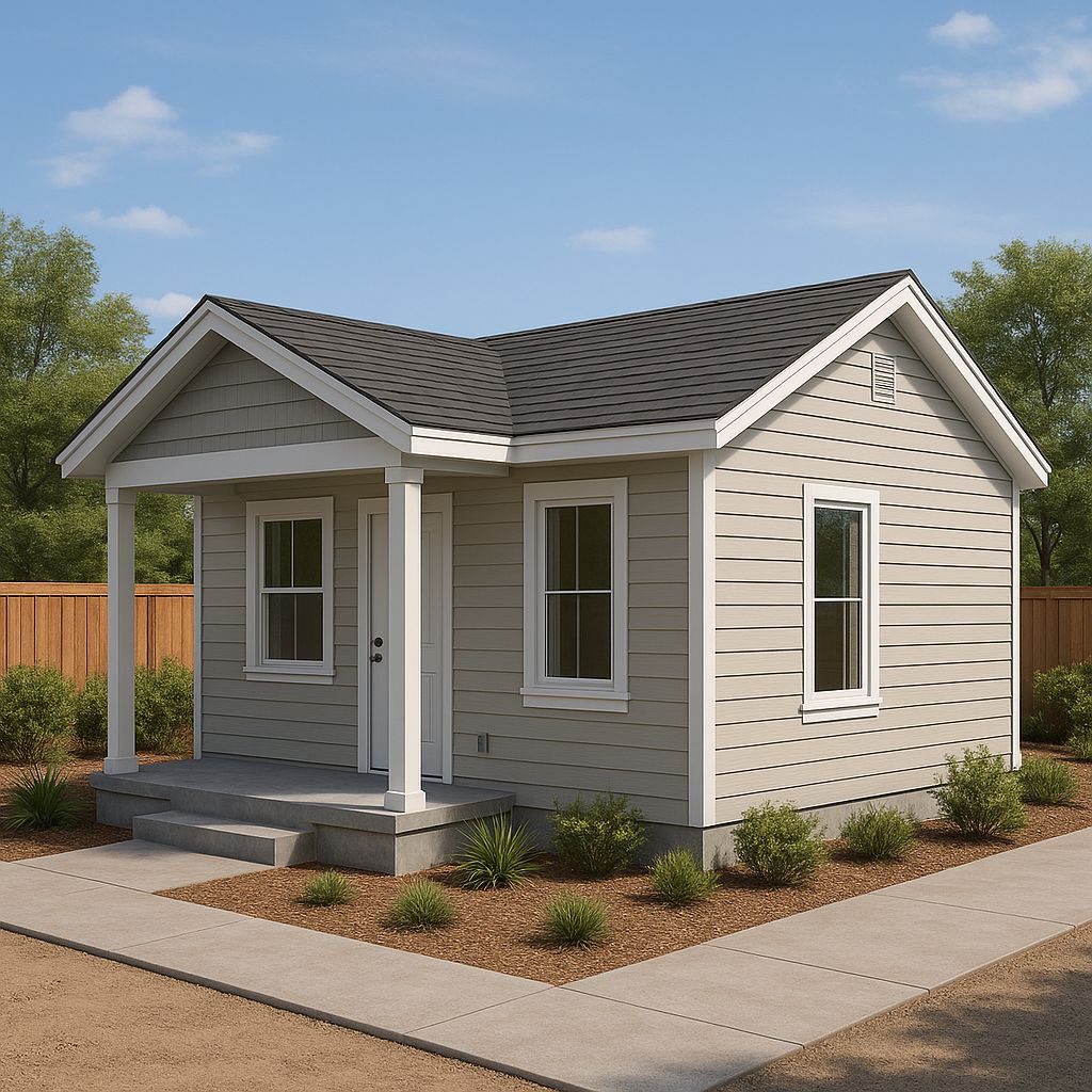 Classic casita with lap siding